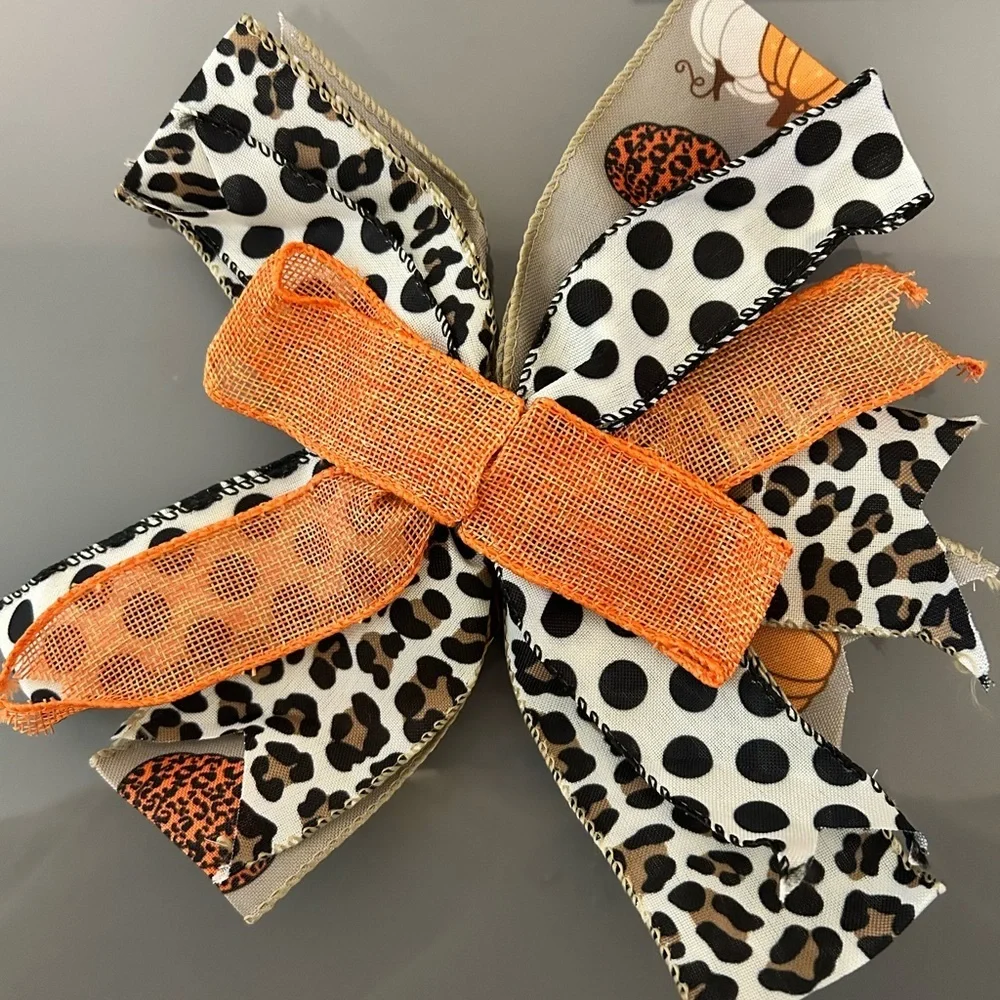 Fall Wreath Bow